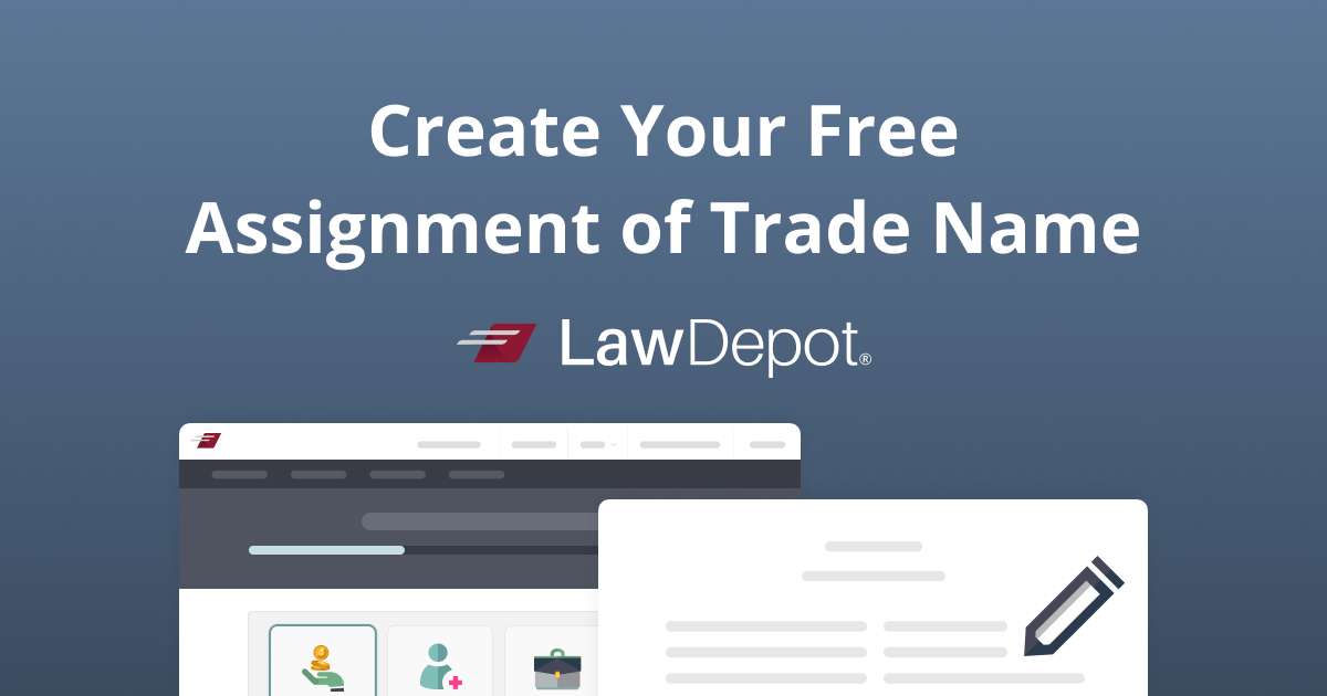 assignment of trade name form