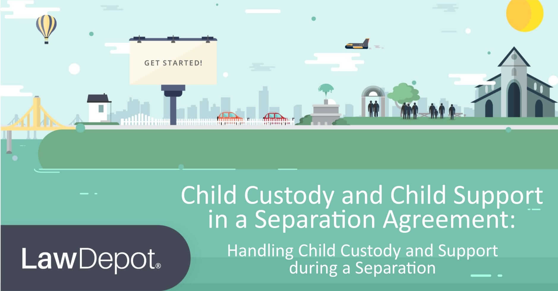 child support without custody agreement